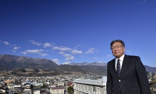 南アルプス市長　金丸一元