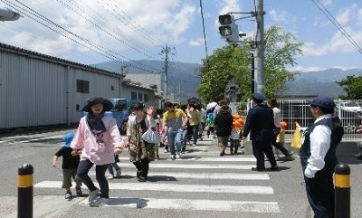 親子交通安全教室