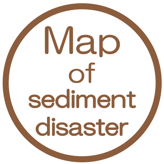 Map of sediment disaster