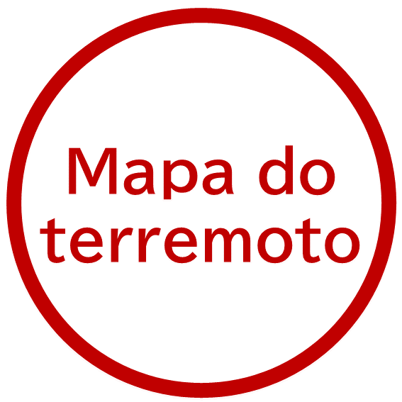 Mapa do terremoto